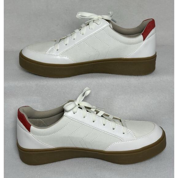 Dr Scholls Madison Lace Size 9.5 - White / Blue / Red - Women’s Casual - Picture 3 of 7